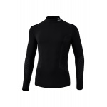 Erima Funktionsunterwäsche Langarmshirt Athletic mit Kragen (nahtlos) schwarz Herren